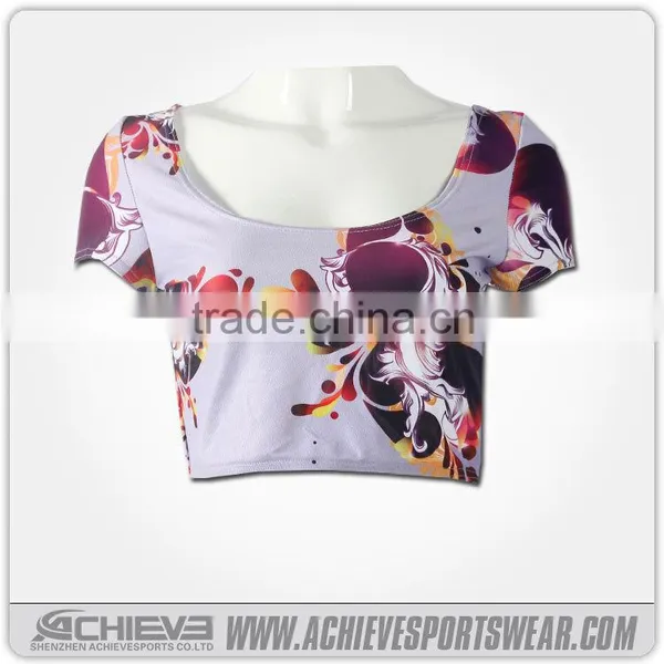 Wholesale Fashion Tank Top Spandex Cheerleading Uniforms photo-2