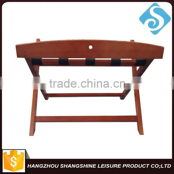 Hotel Wooden Luggage Rack photo-3
