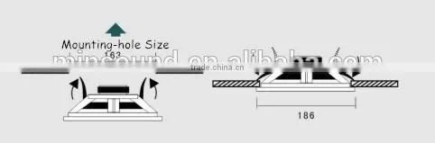 CLS-510 Series Professional Samll Speaker, Ceiling Speaker, pa Speaker photo-4