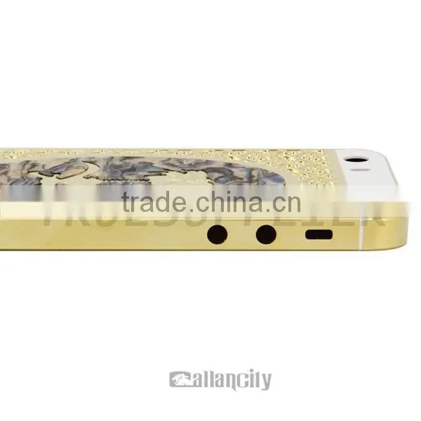 Factory Price Wholesales 24k Gold for Iphone 5 Back Cover Housing photo-3