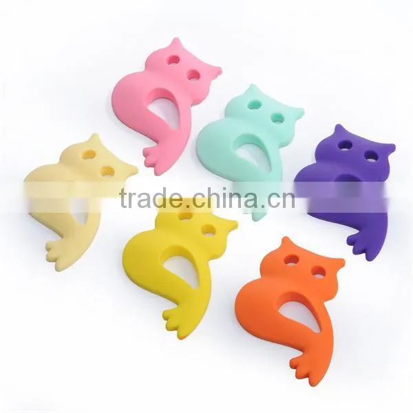 BPA Free Food Grade Silicone Baby Teether Teething Fever photo-2