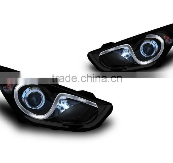 For Hyundai Tucson 2009/IX35 LED Headlight Modified/tuning/refit(Fit For:IX35/New Tucson 09)