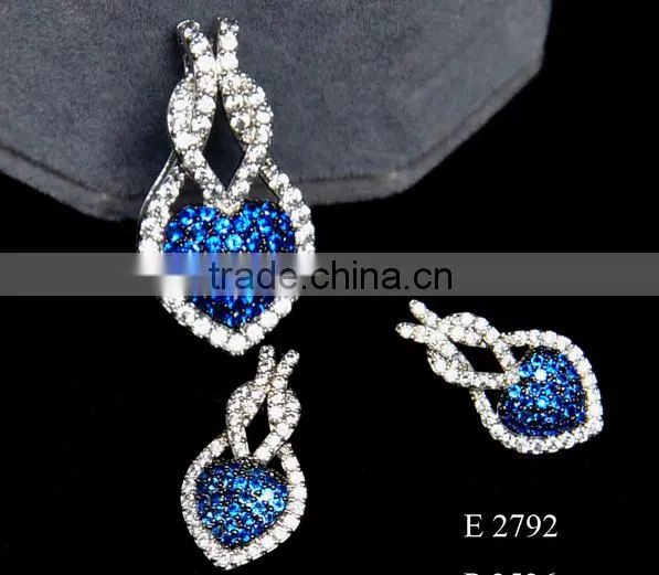 Fashion CZ Artificial Bridal Jewellery Set /Bridal Jewelry Set /18K Gold Jewelry Set photo-4