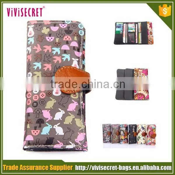 China OEM Online Famous Brands Flower Print School Girl Document Wallet photo-5
