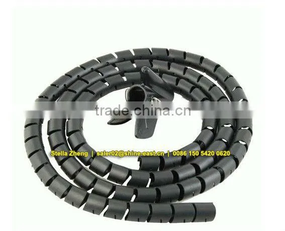 Computer Cable Protect Management / Cable Tidy / Cable Zipper / Cable Cover Extrusion Machine Production Line photo-3