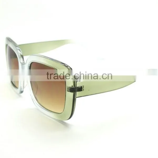 Square Oversized Fashion Sunglasses Women's Summer Leisure Sun Shades photo-3