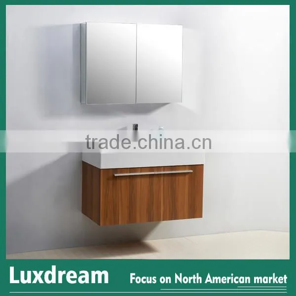 Luxdream Bathroom Design Modern Curved Bathroom Vanity photo-4