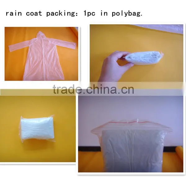 Wholesales Disposable Rain Coat photo-4