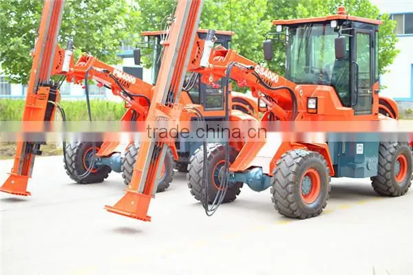 High Efficient Vibrating and Screw Piling Machine for Sale photo-4