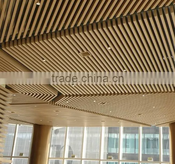 0.7mm Thickness Aluminium Baffle Ceiling Tiles photo-6
