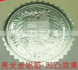 Hot UV Stamping Letterpress Printing Label Adhesive Sticker Decorative Food Labels photo-2