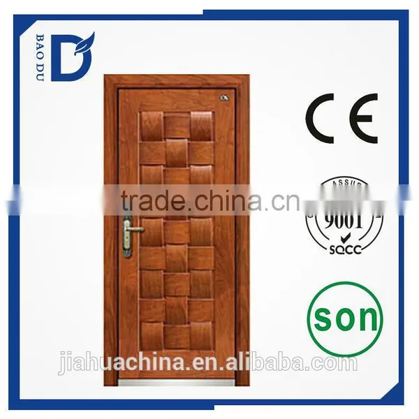 China Supplier Steel Wood Armored Security Doors in 2016 photo-5