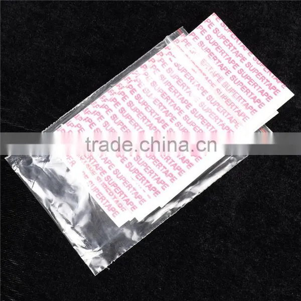 10pcs 4cm*0.9cm High Grade Adhesive Double Sided Tape Strong Super Tape For Skin Weft Human Remy Tape Hair Extensions Waterproof photo-3