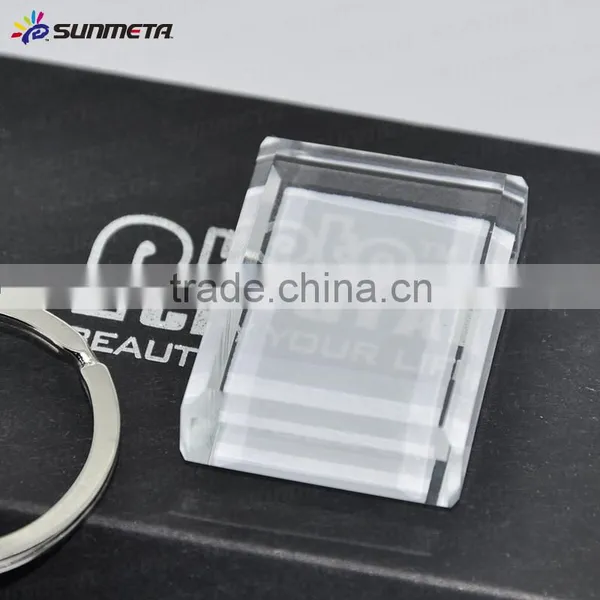 Gift Packing Pom Pom Keychain DIY Emoji Crystal Keychain For Promotion photo-4