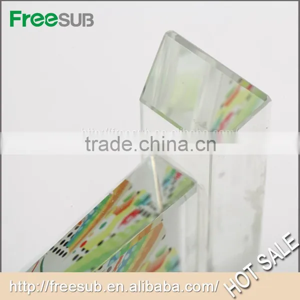 Wholesale L120*H185*W40mm Three-D Cup Blank Sublimation 3d Picture Frames Crystal Trophy photo-6