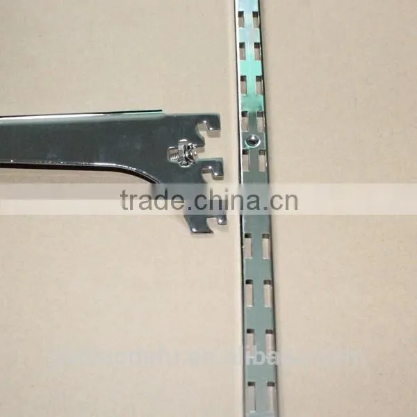 Chrome C Channel With Double Hole Fit for 1'' Bracket photo-3