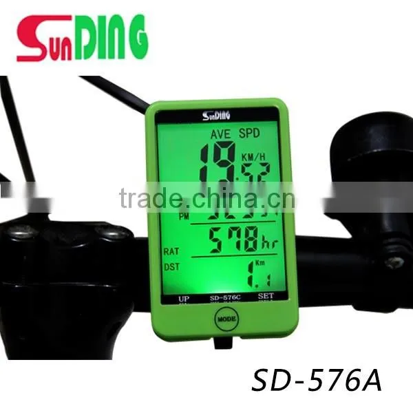 30 Function Sunding Bicycle Computer Touch Screen Bike Speedometer Light Control Cycle Computer photo-3