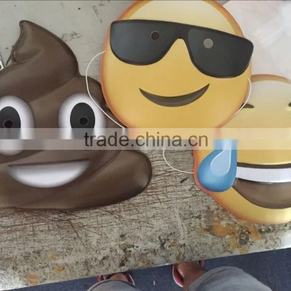 Funny Whatsapp Poop Mask ,PVC Cosplay Mask photo-2