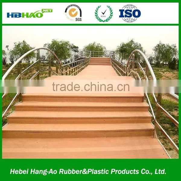 HL Quality Wood And Plastic Composite Hollow WPC Decking photo-2