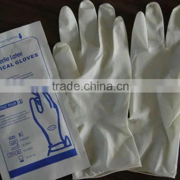 Disposable Natural Latex Medical Exam Gloves photo-2