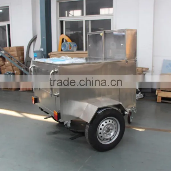Gas Steamer Equipped Hot Dog Cart With CE Certificates photo-2