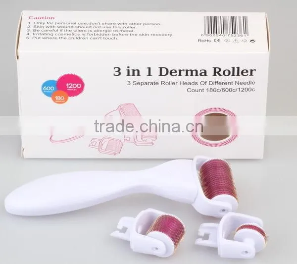 NL-301 New 1200+600+180 Micro Needle Body and Face Derma Roller Kit photo-5