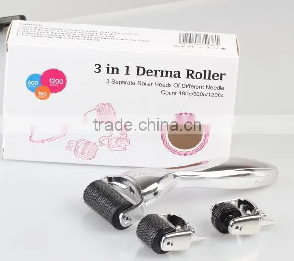 NL-301 Mini Home Use Beauty Device Derma Roller 3 in 1 Skin Care Rollers photo-2