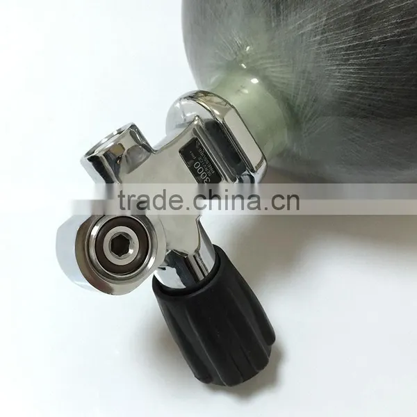 Hot Sale 6.8L 4500Psi 300Bar Air Tank / Paintball Tank / Carbon Fiber Cylinder With Adapter 2016 Made in China
