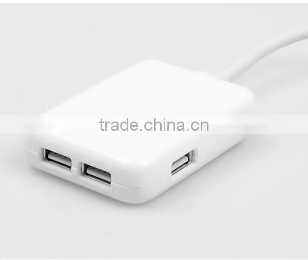 4 Ports Portable Mobile Phone USB Plug Travel Power Charger photo-5