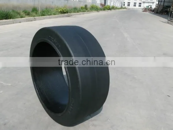 Cheap Tyre in China Solid Rubber Press-on 26x10 Tyres photo-5