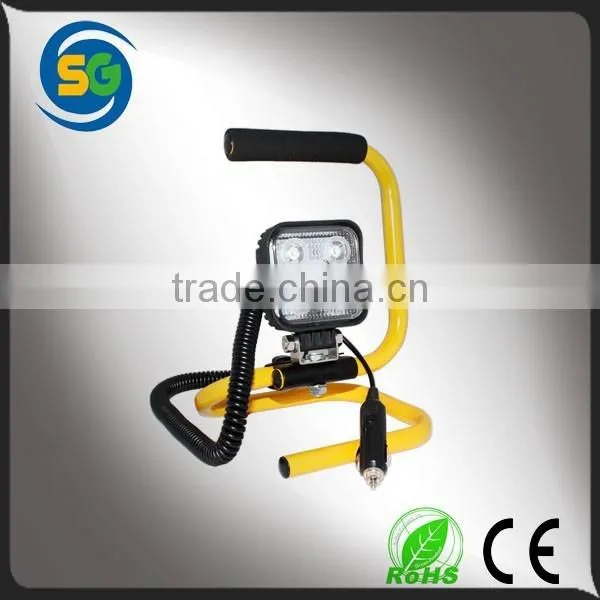 2015 Newest 15W Portable LED Work Light With Stand for Emergency Lighting