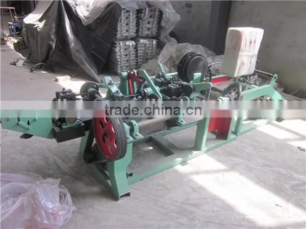 High Quality Low Carbon Steel Wire Barbed Wire Making Machine Factory photo-2
