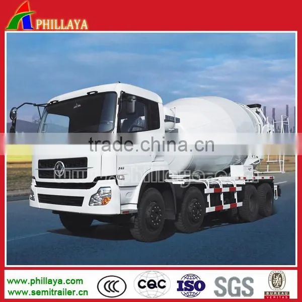 Truck Trailer Concrete Mixer Truck / Cement Semi Trailer For Sale photo-6