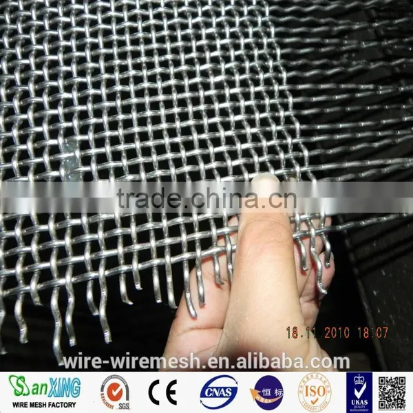Hot Square Screening Galvanized Stainless Steel Crimped Wire Mesh photo-4