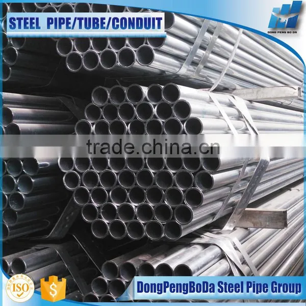 Welded Steel Cold Rolled Round Pre Galvanized Pipe 140mm photo-2
