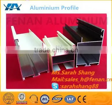 Powder Coating Sliding Windows Extrusion Aluminium Profiles photo-5