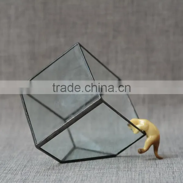 Wholesale Hot Sale Clear Geometric Glass Terrarium photo-4