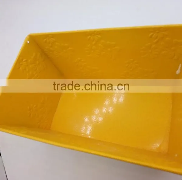 Top Selling Products Square Onion Watermelon Galvanized Planter for Sale photo-4
