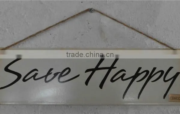 2016 Custom Antique French Metal Hanging Door Signs photo-5
