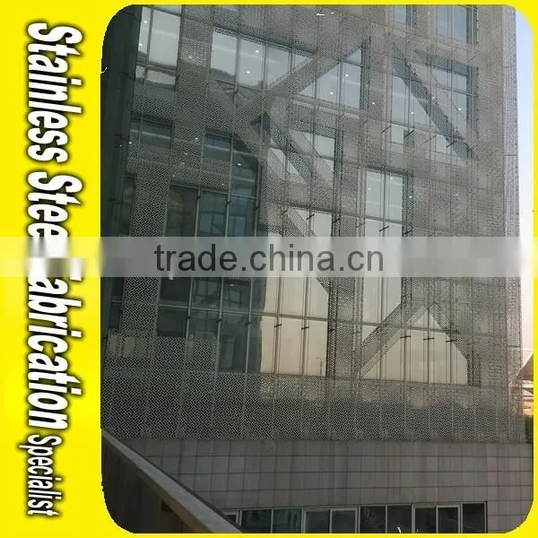 304 Stainless Steel Decorative Exterior Perporated Wall Panel photo-4
