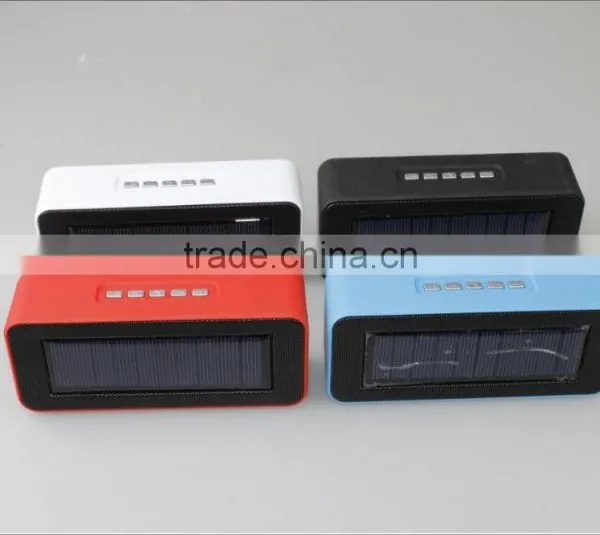 Manufacturers Supply New Arrive Outdoor Solar Panels Charge Speaker Solar Wireless Bluetooth Card Speaker photo-5