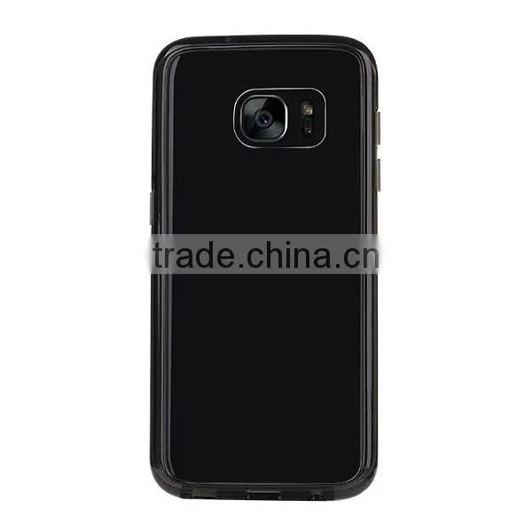 Multi Color TPU + Acrylic Best Selling Phone Case, Transparent Clear Case for Samsung s7 photo-3