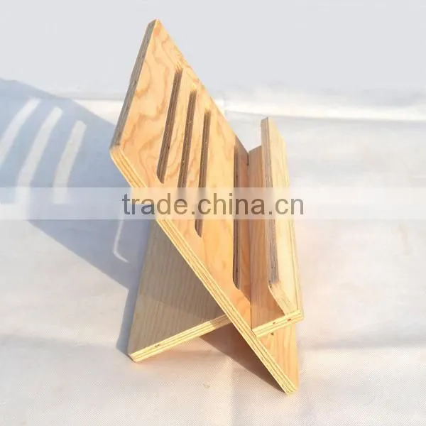 Eco-Friendly Bamboo Wood Holder, Collapsible Computer Stand photo-3