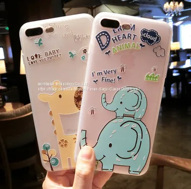 Cute Cartoon Soft Case Tpu Cell Phone Case Mobile Phone Cases for IPhone7/7Plus/6/6s/6plus/6splus Silicone Rubber Case photo-2
