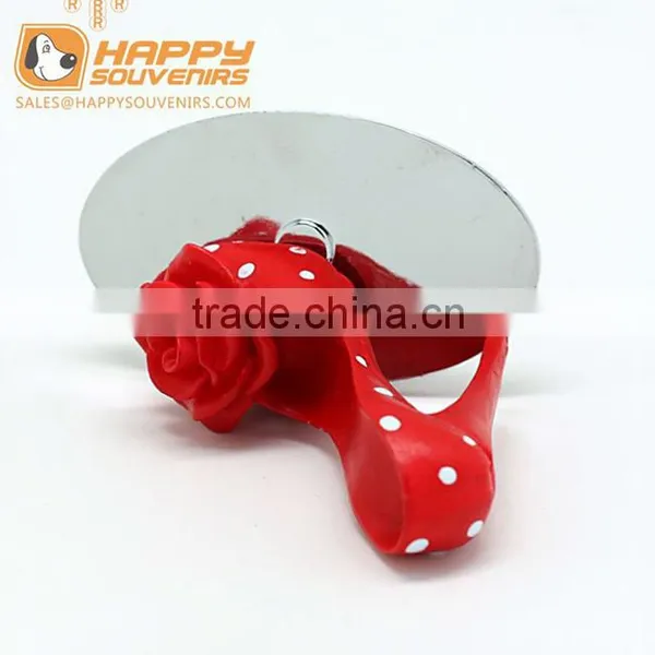 NEW CUSTOMIZED HOME POP RESIN STAINLESS RED HIGH HEEL WINE STOPPER photo-2