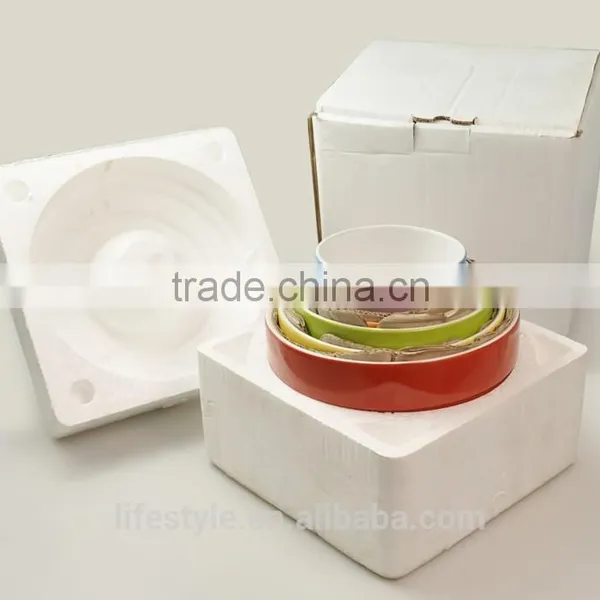 6pcs Mixing Bowl Sets, Embossed Salad Bowl,Fruit Bowl photo-3