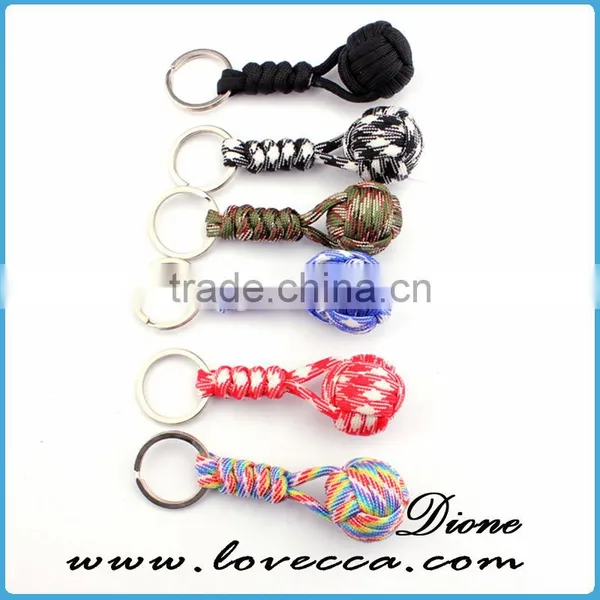 Fashion Survival Knot Bracelet Paracord for Key Chain photo-6