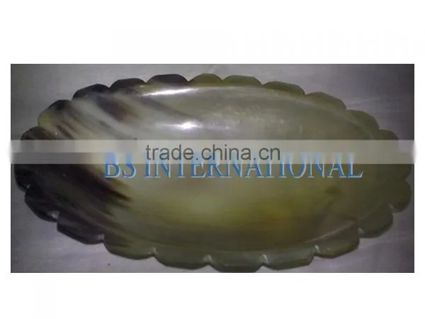 Buffalo Ox Horn Bowl/Trey/Dish