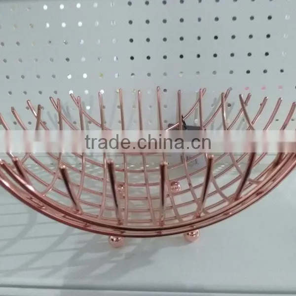Steel Constraction Fruit Bowl