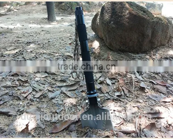 Multi-use Outdoor Camping Accessories With Shovel Hoe Tactical Knife Fire Flint photo-6